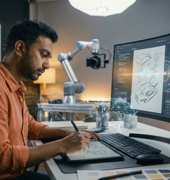 Creative workspace content writing